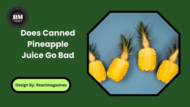 Does Canned Pineapple Juice Go Bad
