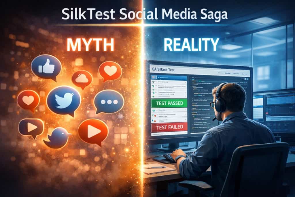 How the Silktest Social Media Saga Started?